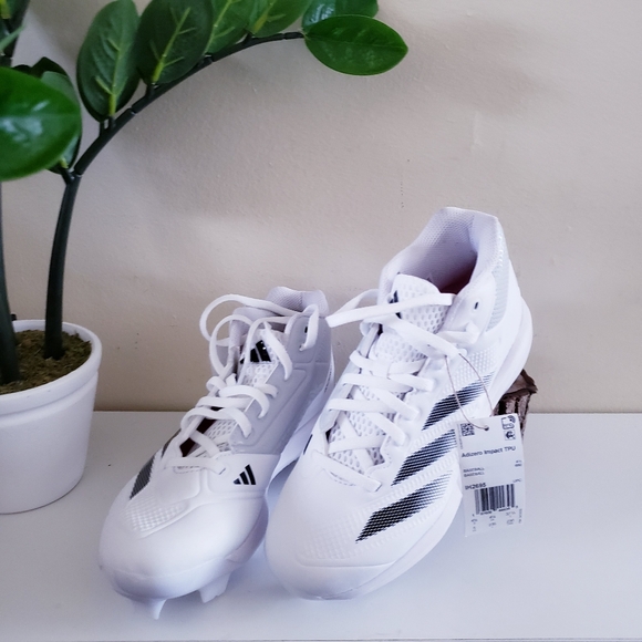 ADIDAS NWT  - Kids' (Junior) Adizero Impact TPU Baseball Cleats - SZ 5 - Picture 2 of 12